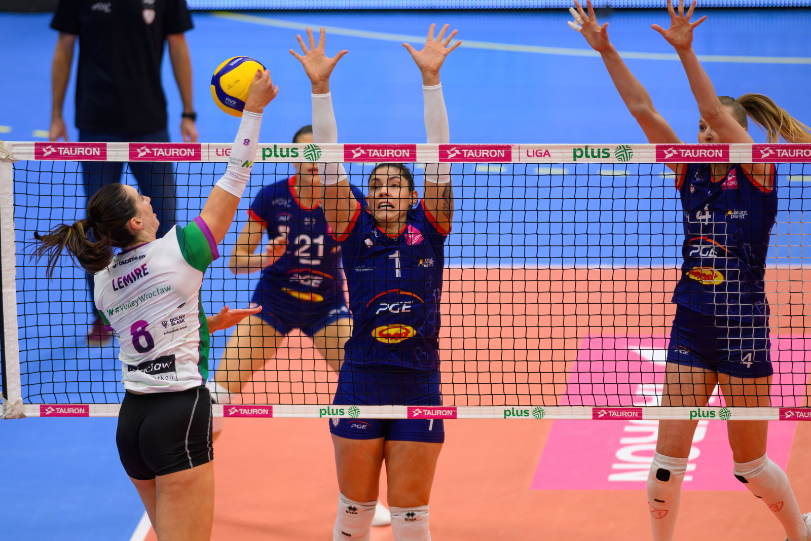 #VolleyWrocław dzielnie walczył, ale nie ugrał choćby seta. To była różnica klas