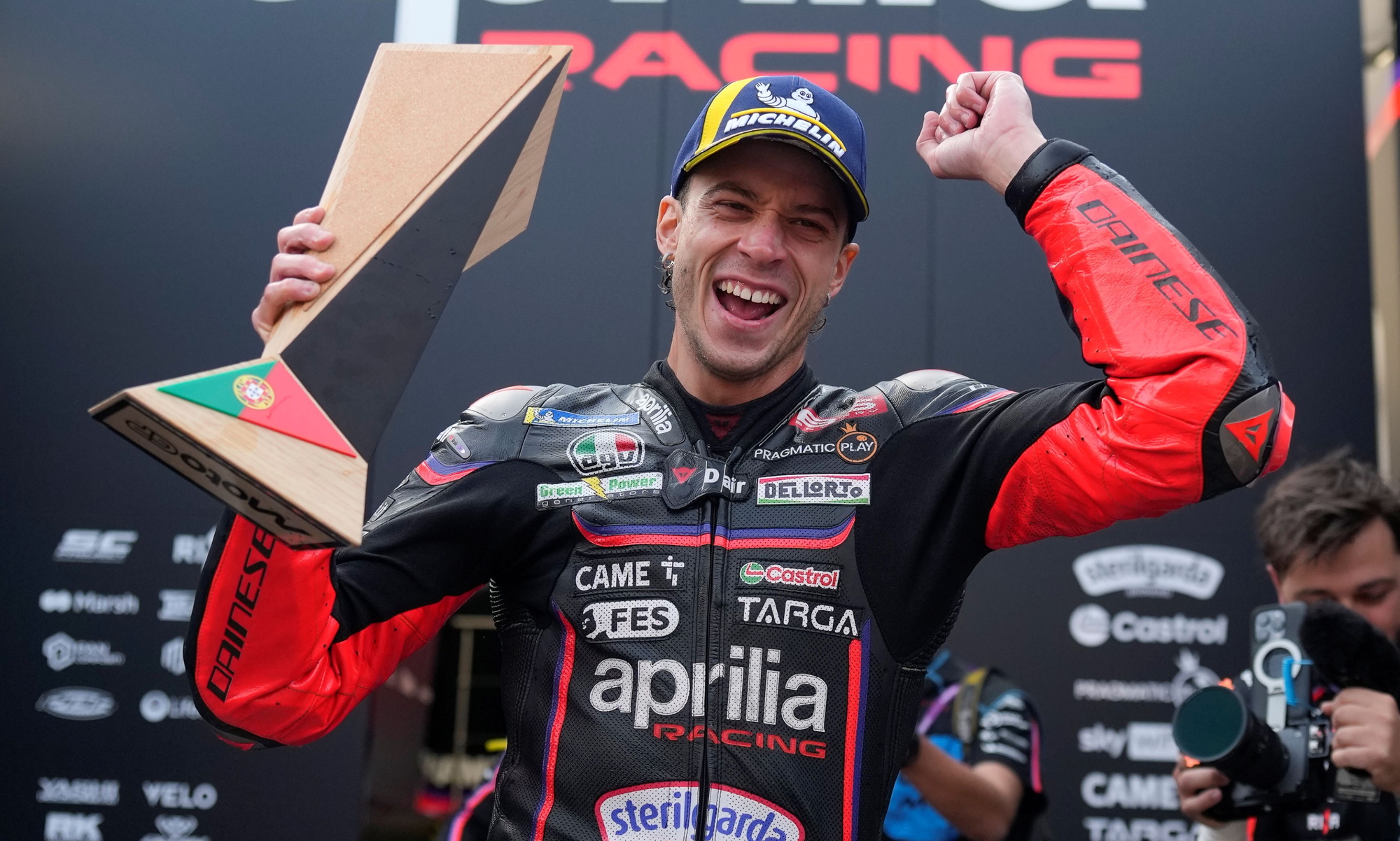 Nie zostawił złudzeń rywalom w MotoGP. Bezzecchi ma swoją chwilę chwały