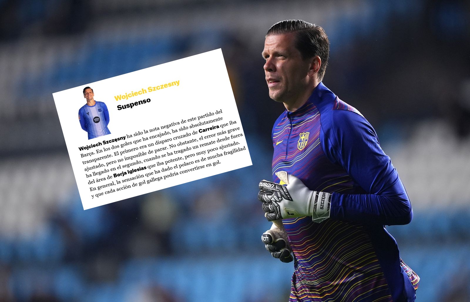 Hiszpanie podzieleni ws. Szczęsnego. "Czujny", "Niedostateczny"