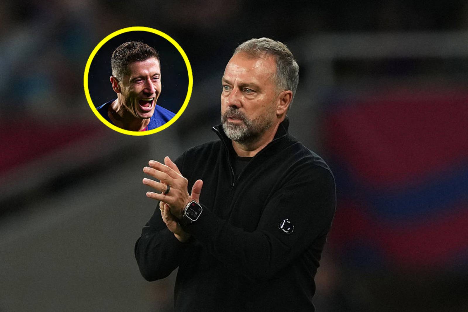 Flick ocenił występ Lewandowskiego. O jednym nie chciał mówić