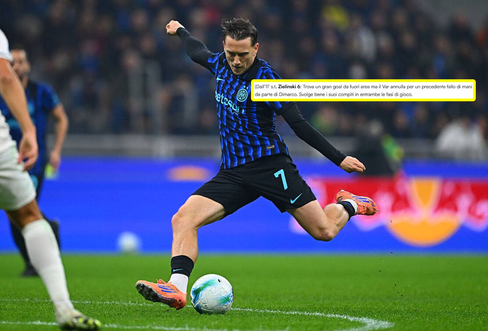 VAR "zabrał" mu bramkę. Włosi komentują to, co zrobił Zieliński