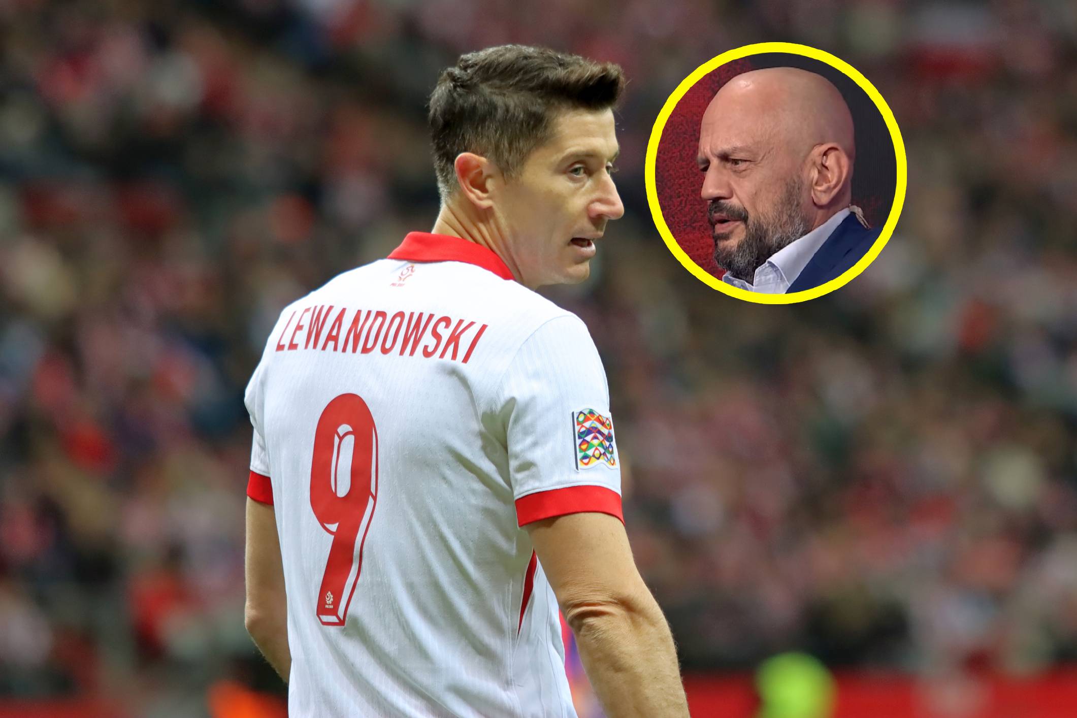 Padło pytanie o Lewandowskiego. Nie miał wątpliwości. "Reprezentacja ma być święta"