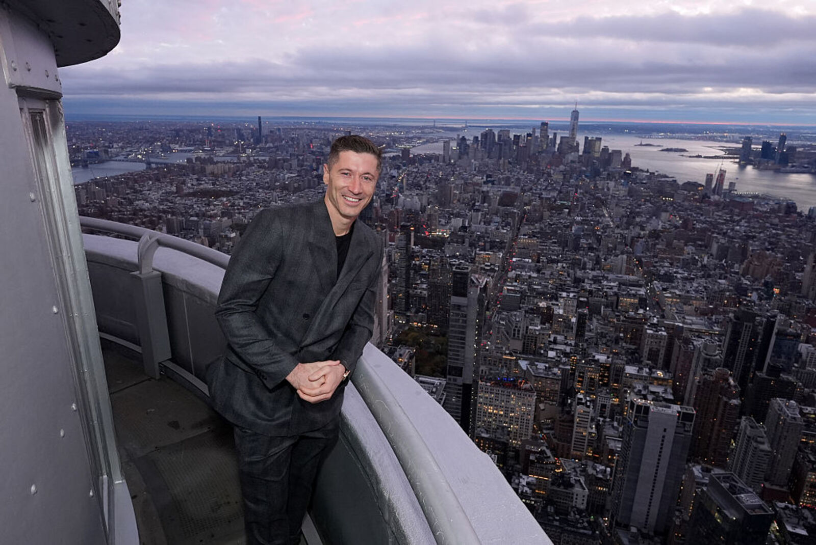 Lewandowski stanął przed kamerami w USA. Oto co powiedział