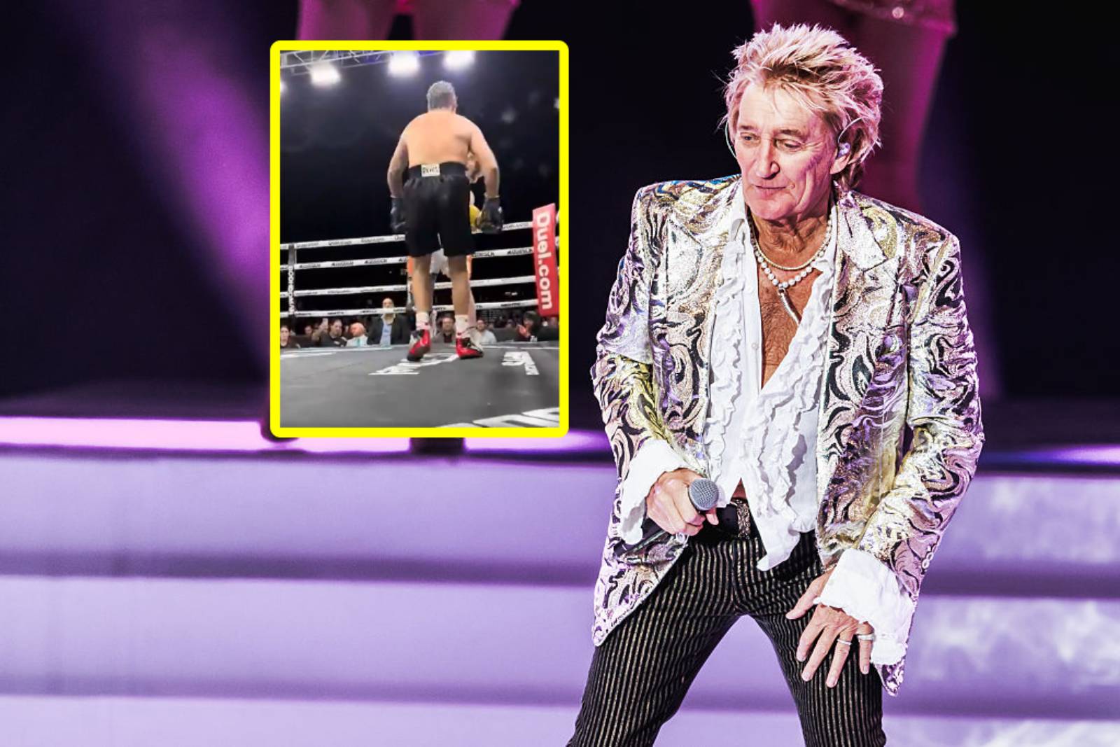 Syn Roda Stewarta zadebiutował w ringu. Walka trwała 13 sekund