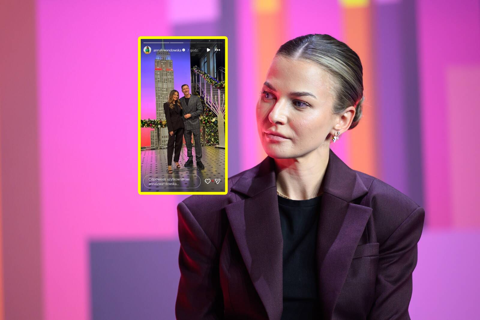 Nie miała sukienki. Oto jak Lewandowska ubrała się na uroczystość w Nowym Jorku