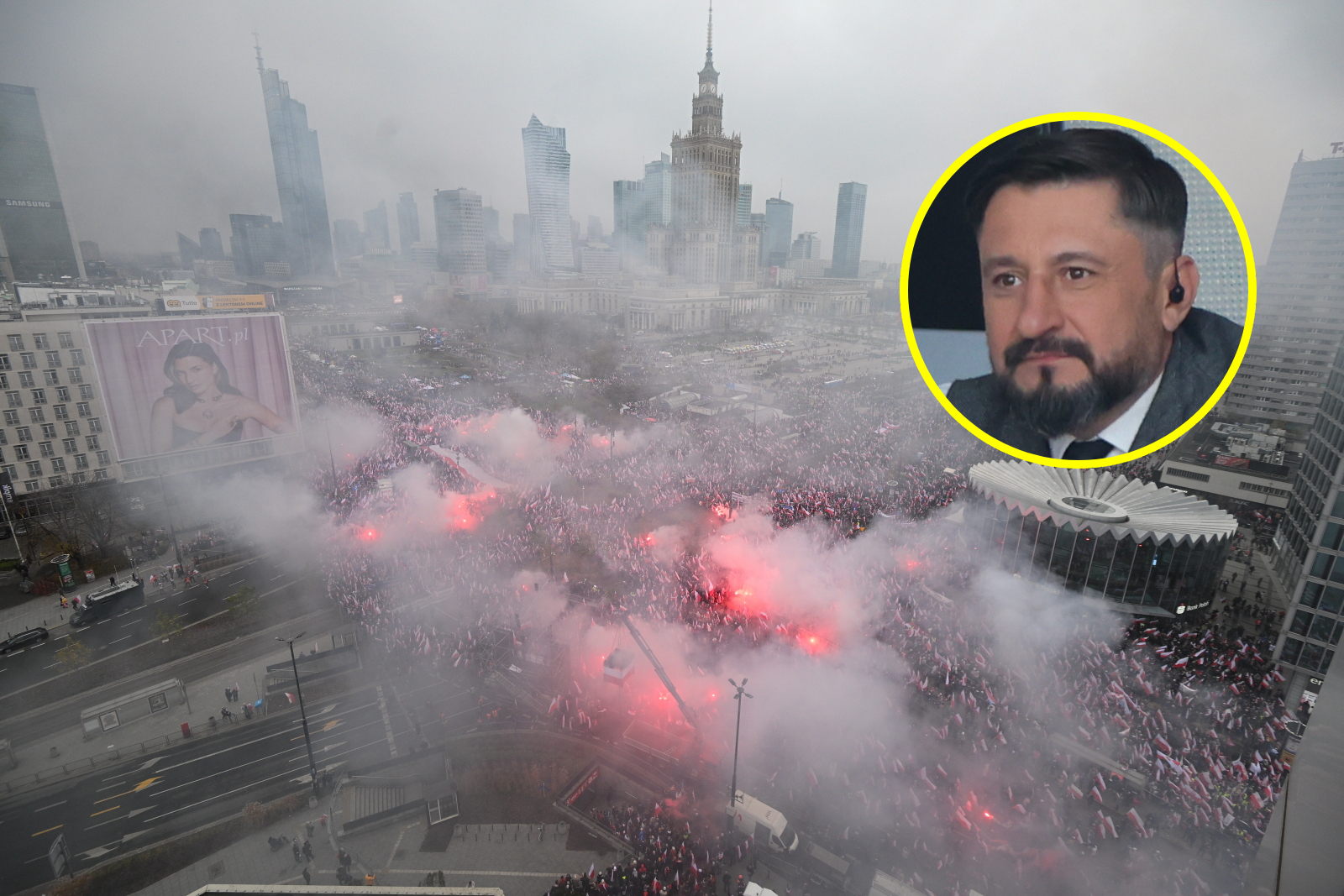 Był na Marszu Niepodległości. Zdradził, co mu się nie podobało