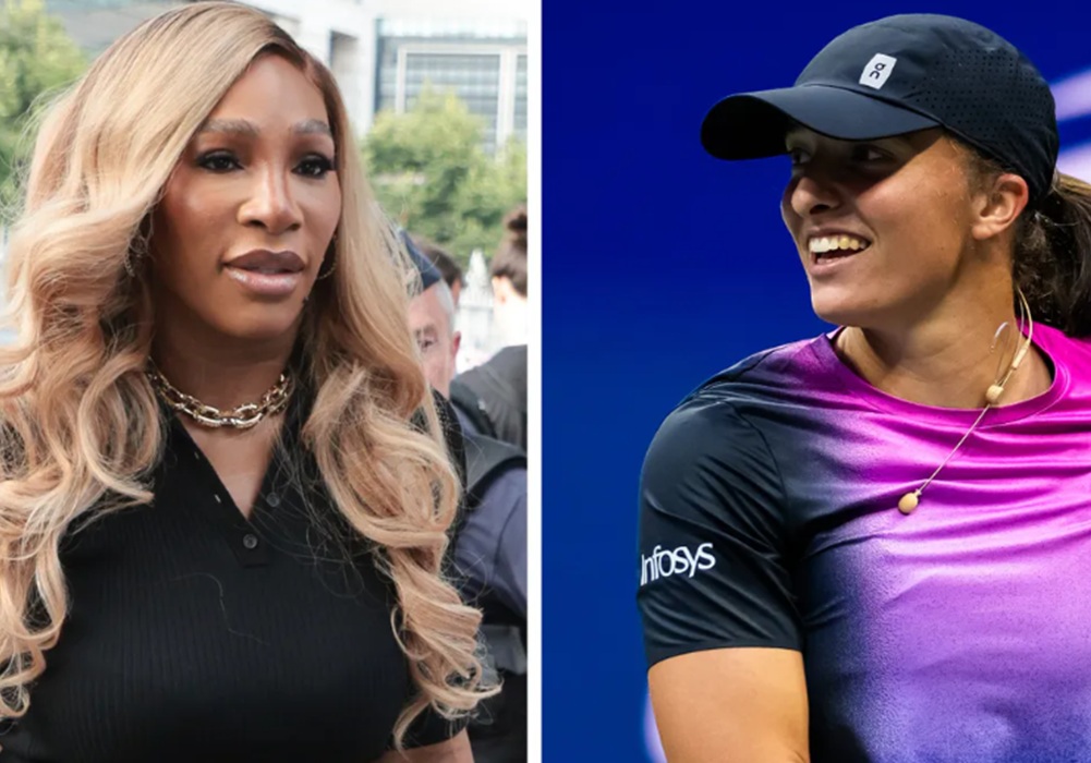 Coś pięknego. Iga Świątek jak Serena Williams