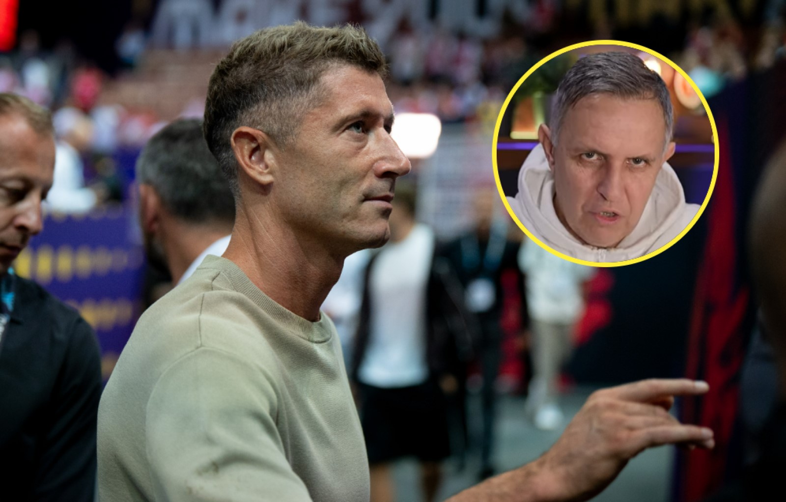 Ujawnił sms do Lewandowskiego. "Jesteś gwiazdeczką"