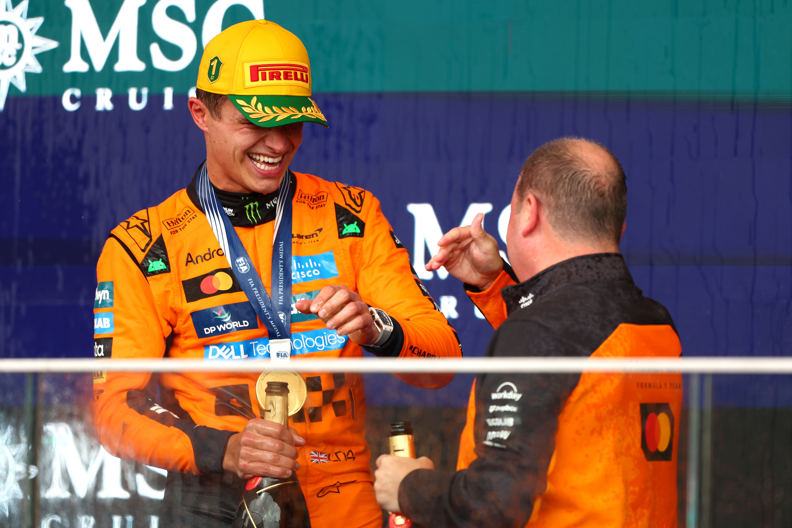 Niesportowe zachowanie po wyścigu F1. Zespół wydał oświadczenie