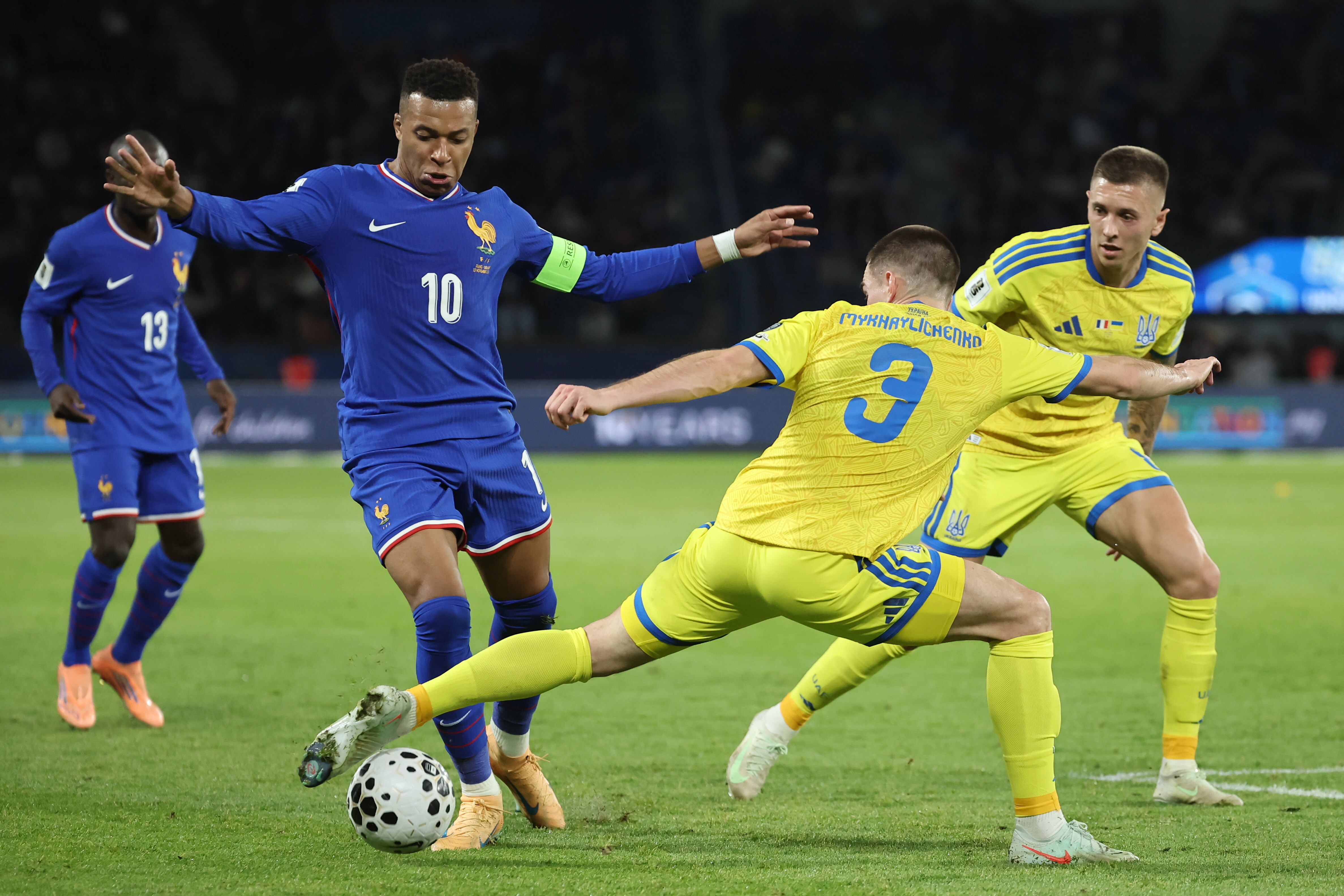 Francja w finałach mistrzostw świata! Ukraina ma problem