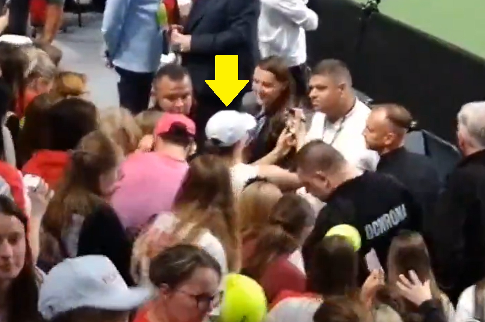 Nagrał, co zrobiła Świątek po meczu. Klasa!