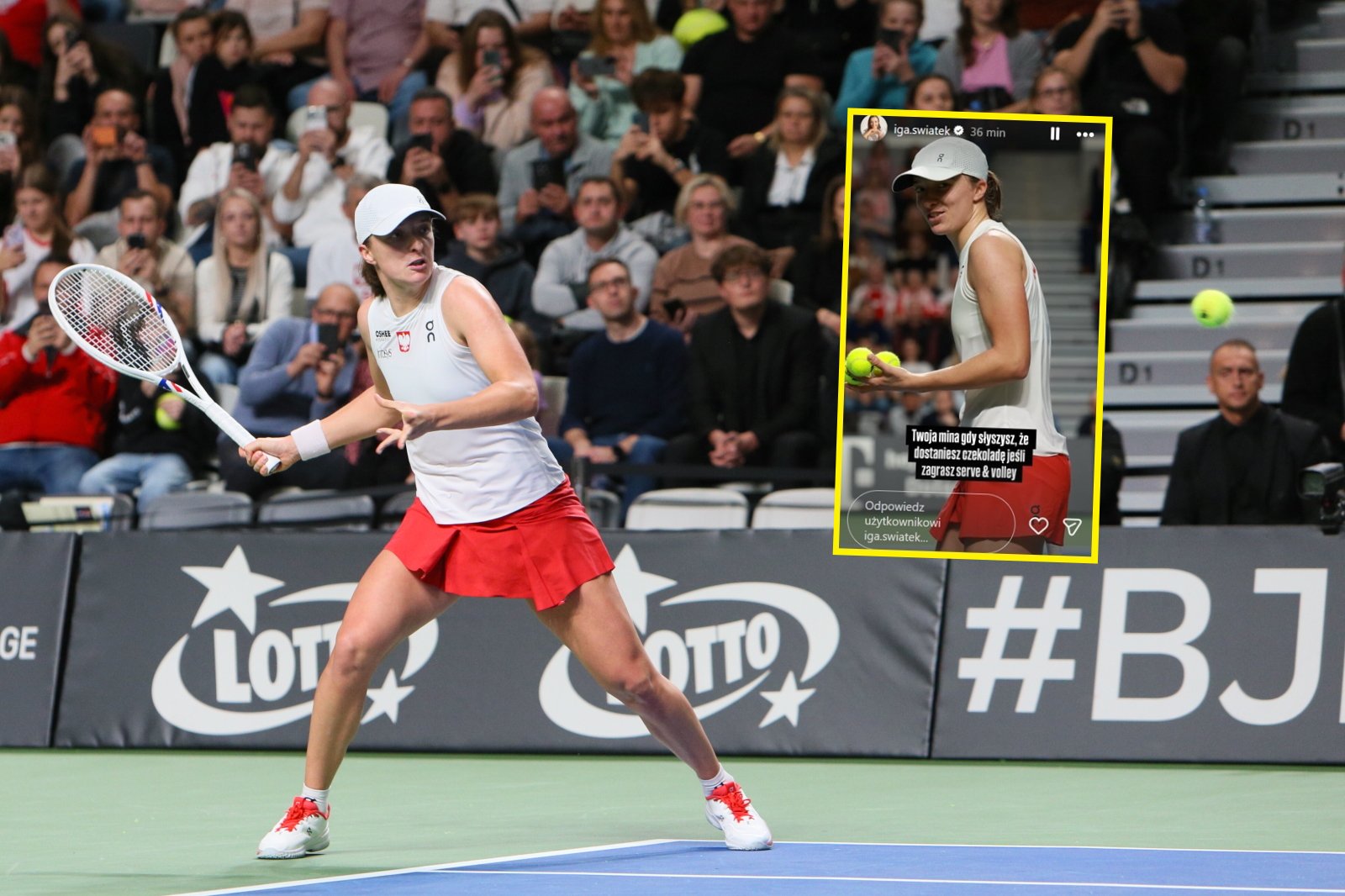 Wrócił dobry humor. Świątek rozbawiła fanów