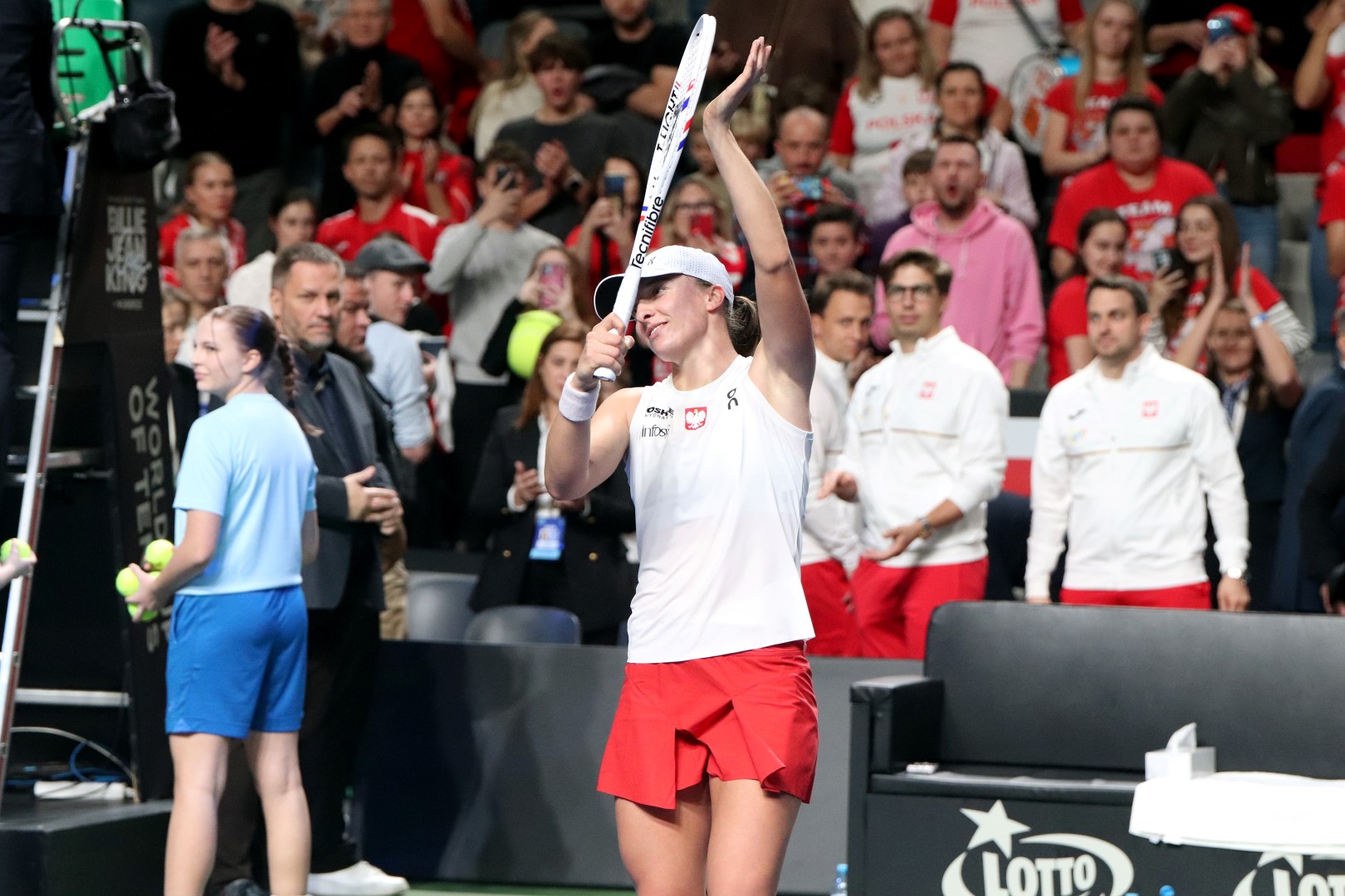 Ostatni w okresie mecz Świątek. Jest zmiana w kadrze Polski