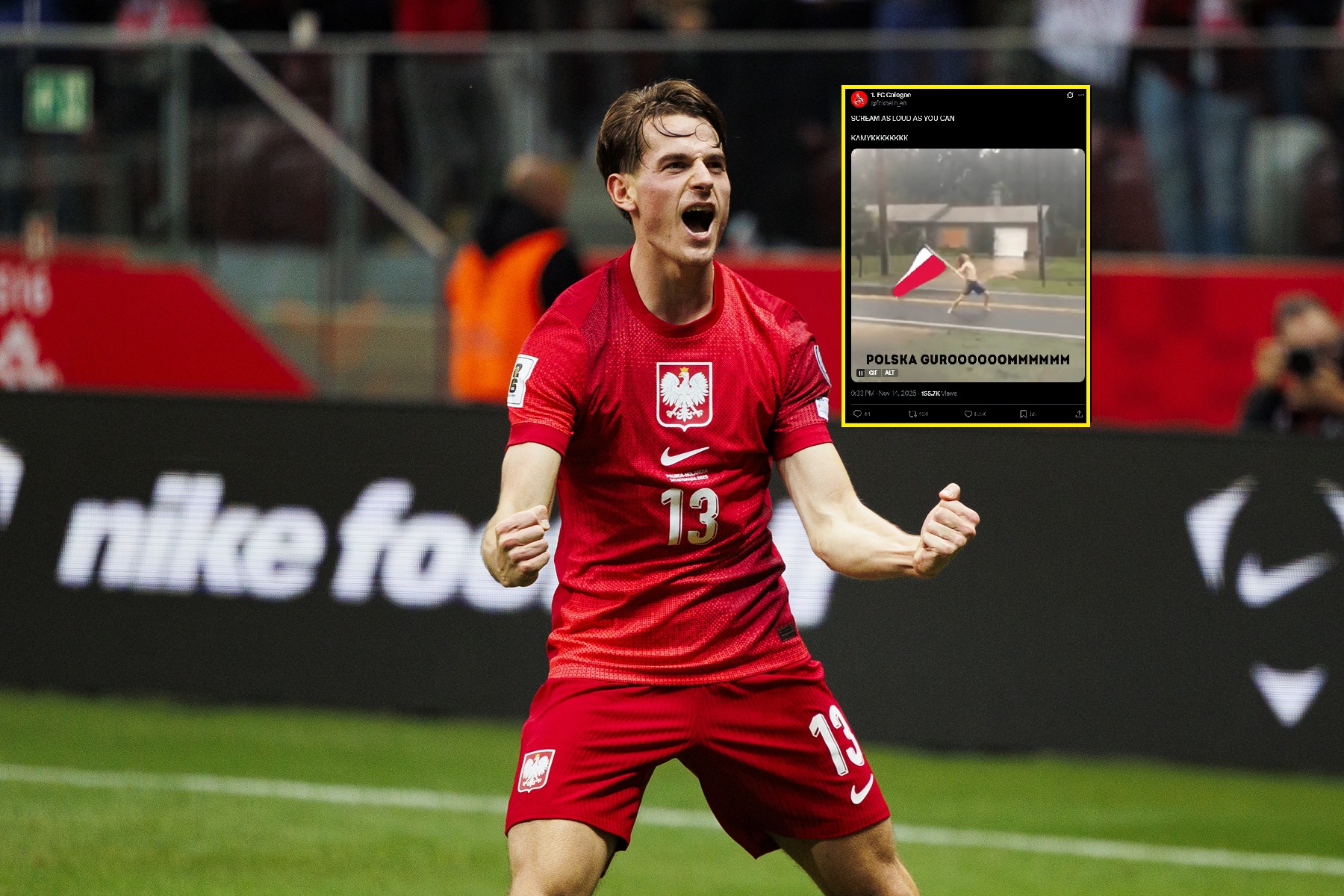 Nie uwierzysz! Tak FC Koeln skomentowało gola Kamińskiego