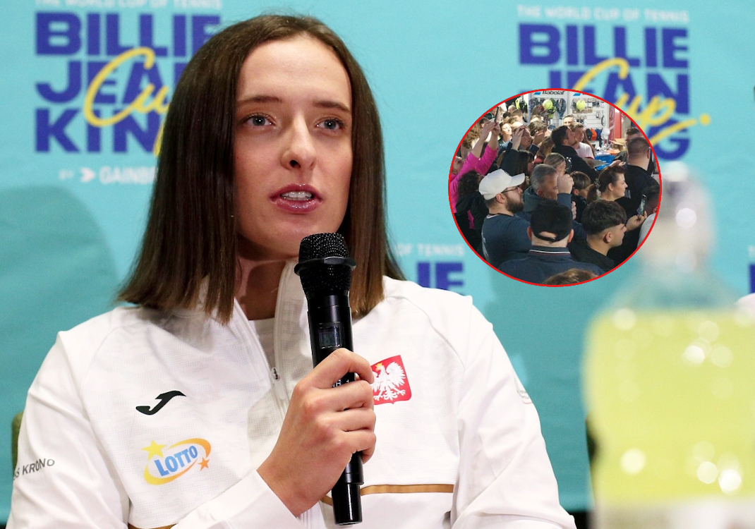 Świątek wywołała szaleństwo. Ale rzesza fanów odeszła zrozpaczona