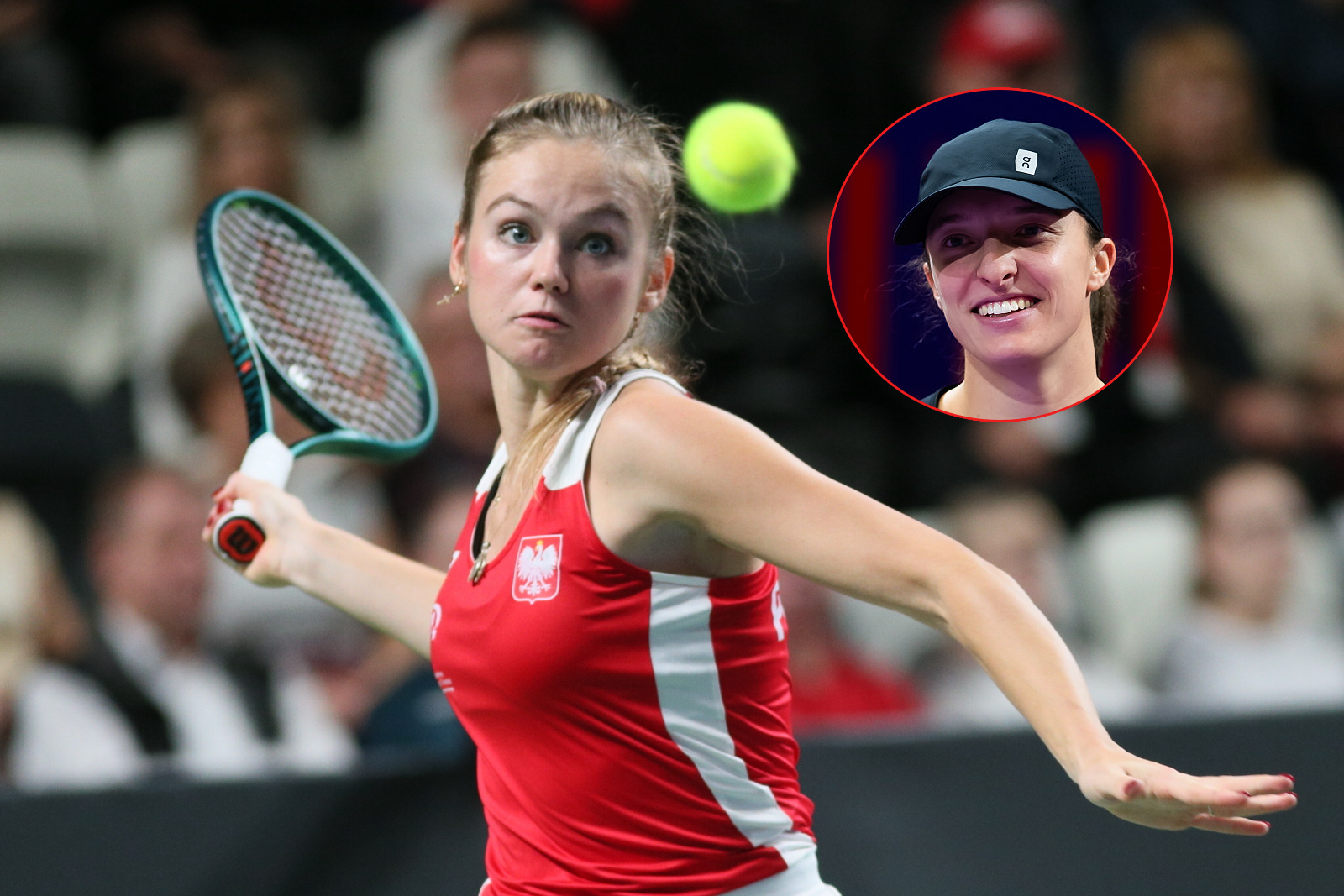 21-latka zachwyciła Świątek i Polaków. Wszyscy wstali z miejsc!