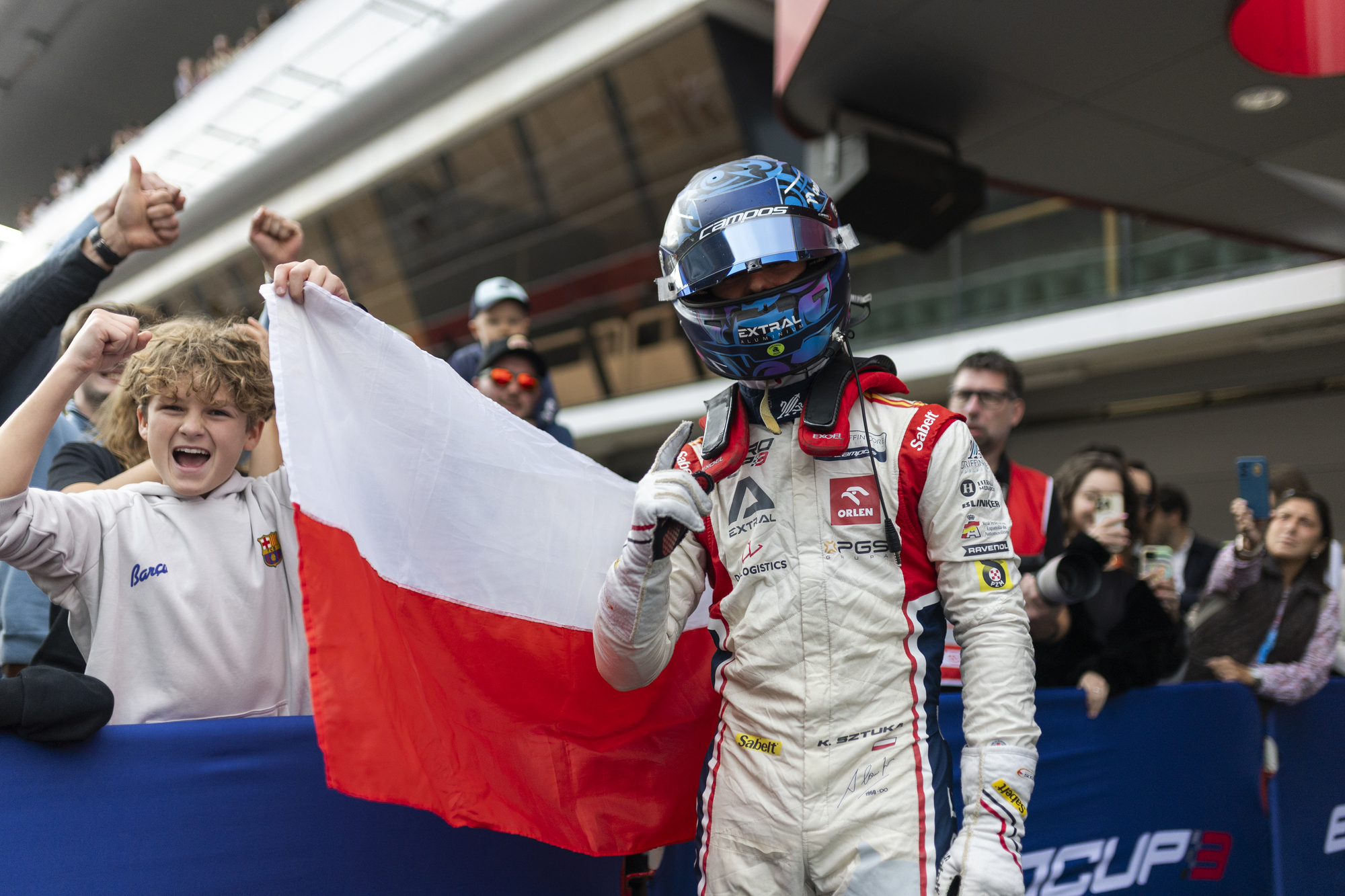Sztuka trzecim kierowcą Eurocup-3. Sukces młodego Polaka w Barcelonie