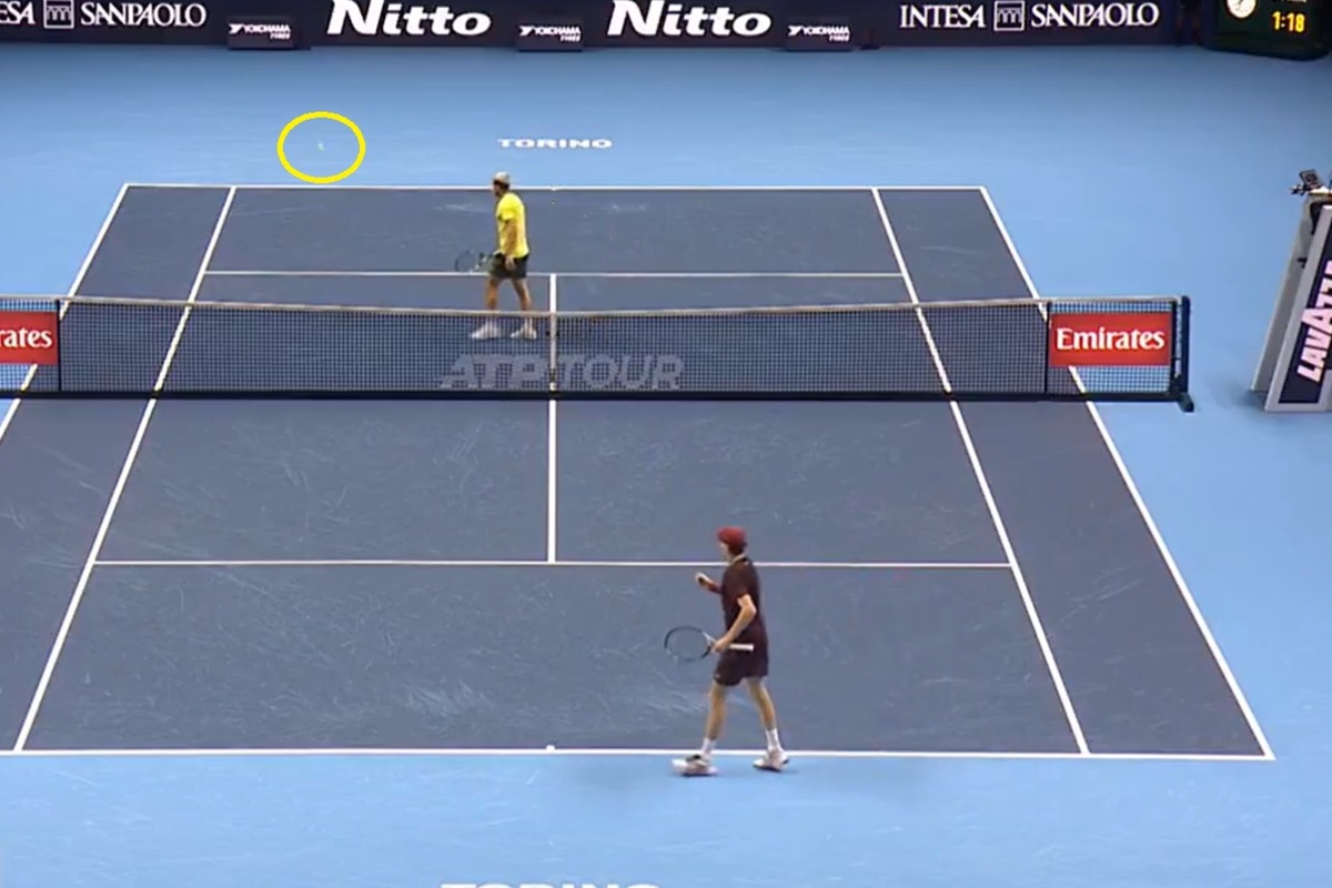 To była najlepsza akcja finału? Wrzawa po zagraniu Jannika Sinnera [WIDEO]