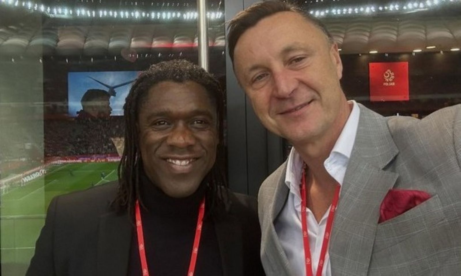 Hajto spotkał na meczu legendę. Zdradził, co od niego usłyszał