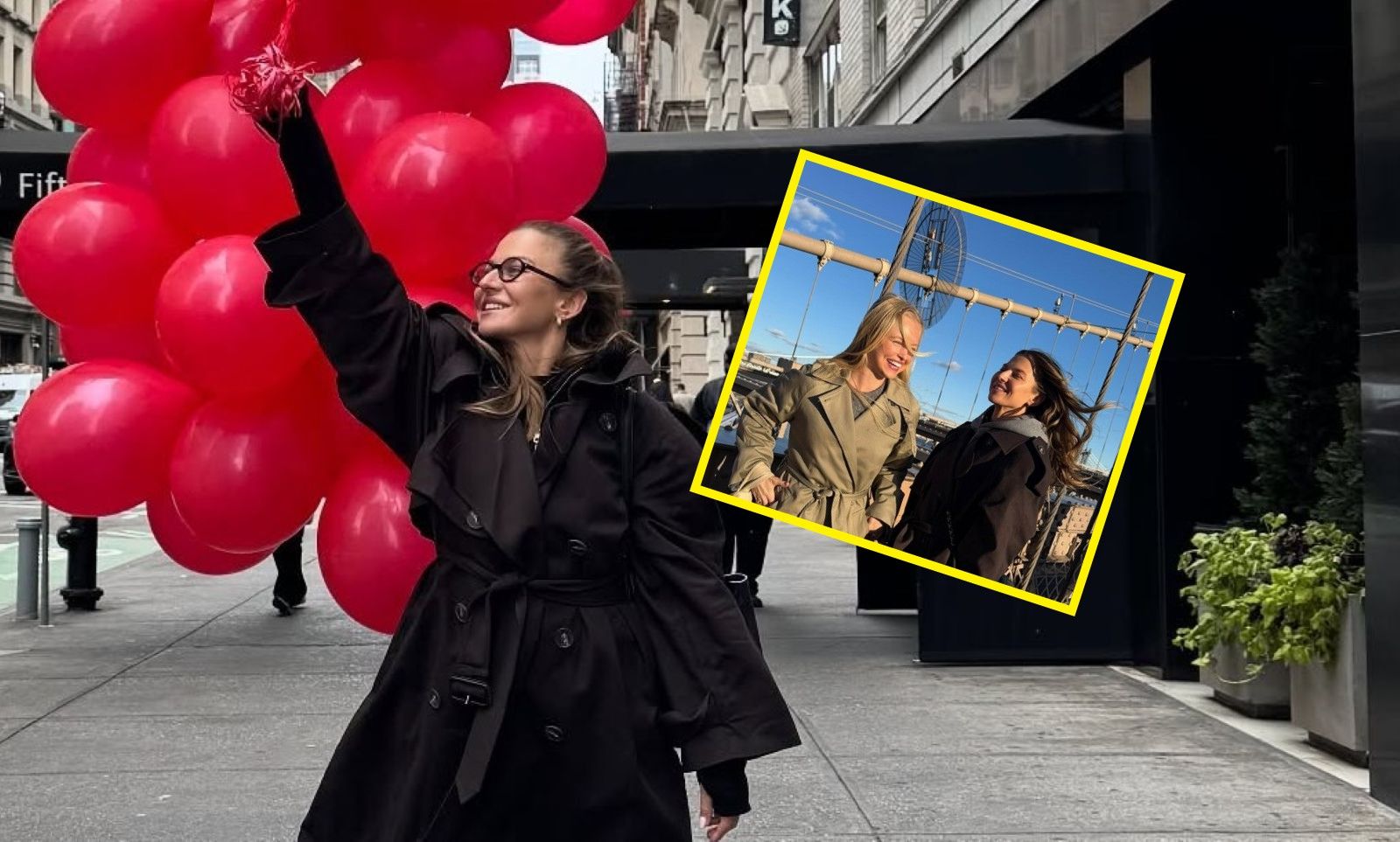 Zapozowała u boku Lewandowskiej. Poznajesz? To polska aktorka