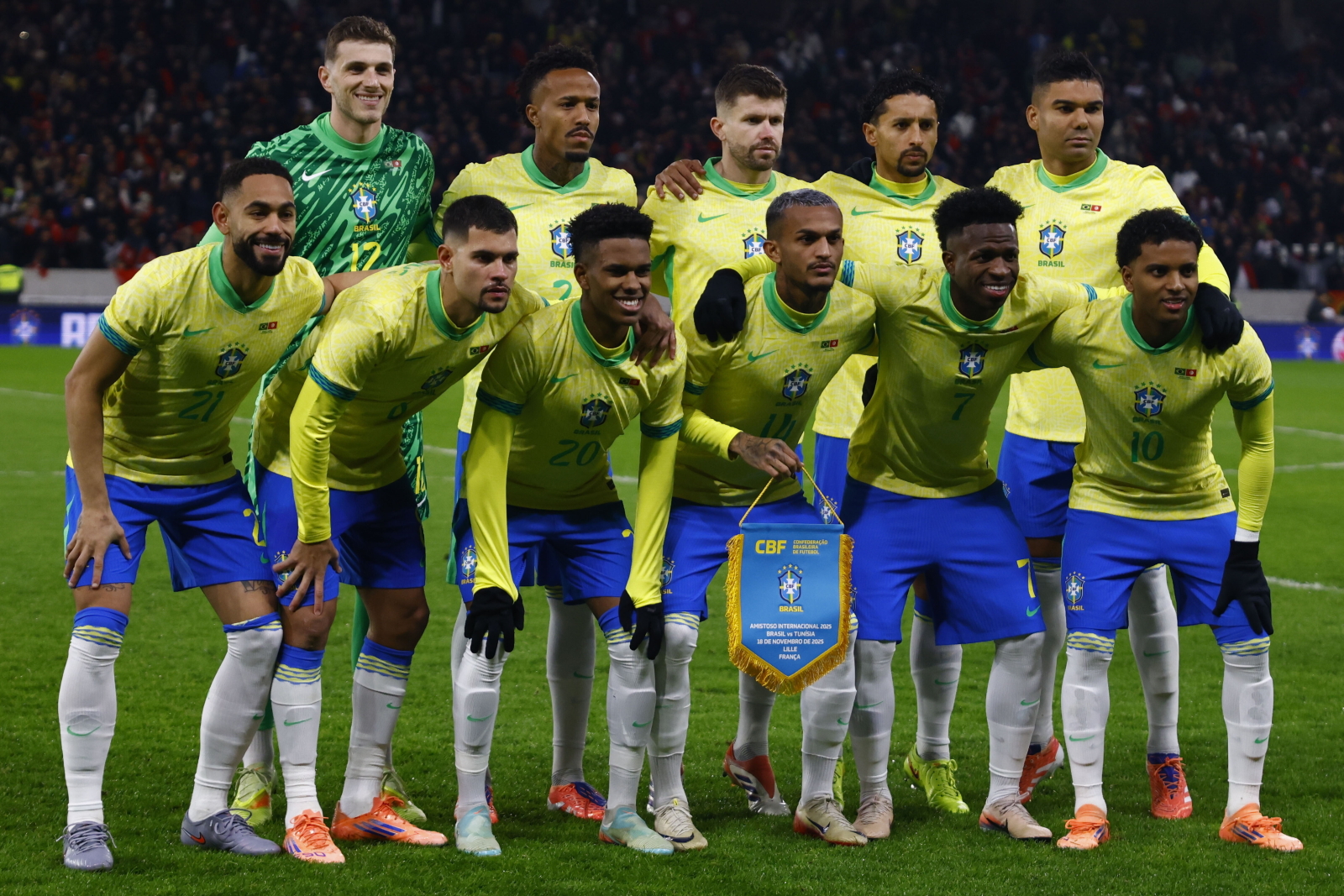 Niespodzianka w meczu Brazylii