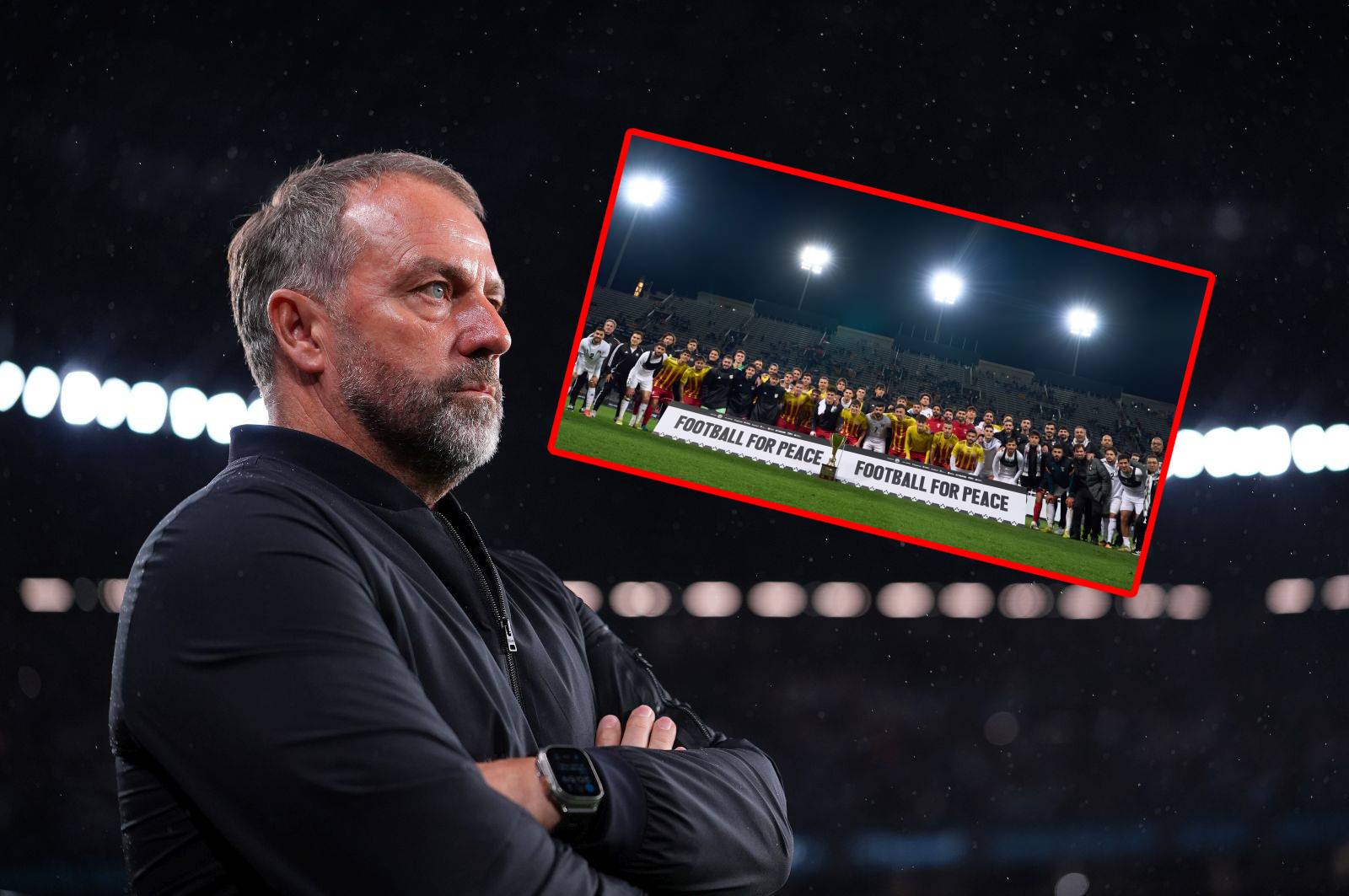 Oto gdzie "przyłapali" Flicka. "Coś więcej niż mecz"