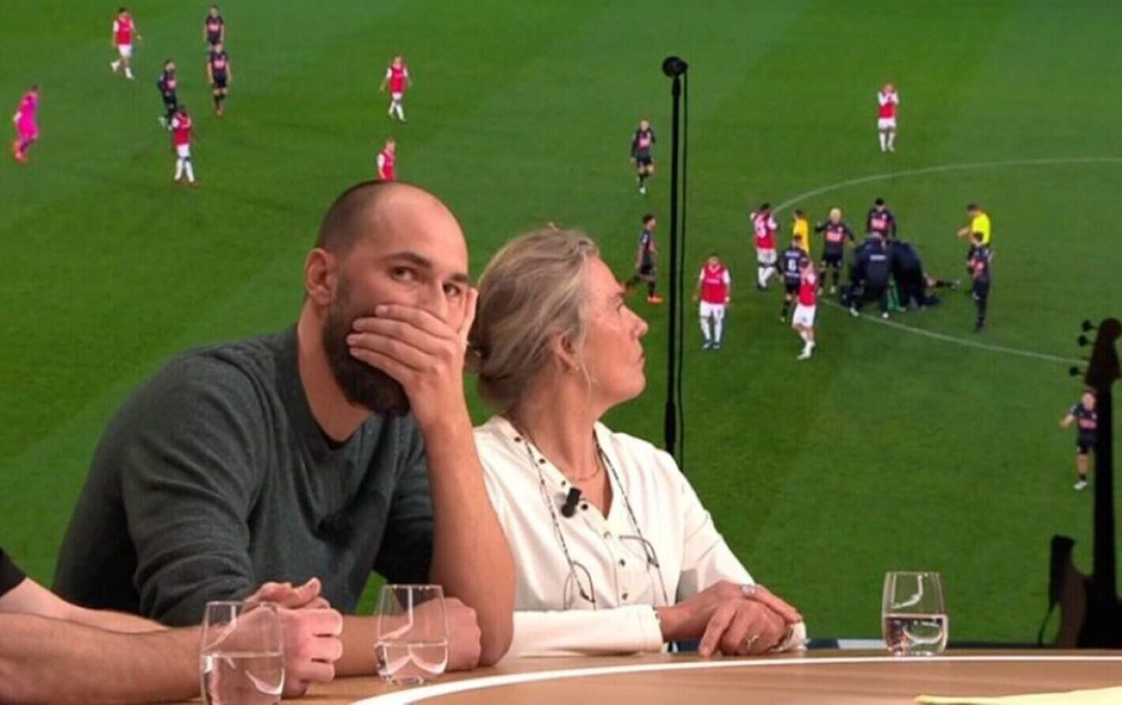 Był reanimowany na boisku. Po raz pierwszy to zobaczył. Pojawiły się łzy