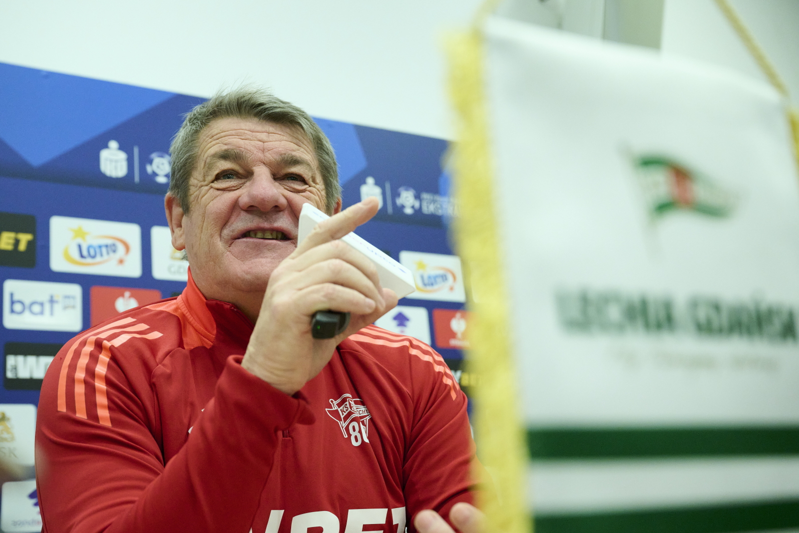 Trener Lechii tego nie ukrywa. "To dobry moment, by zagrać z Legią"