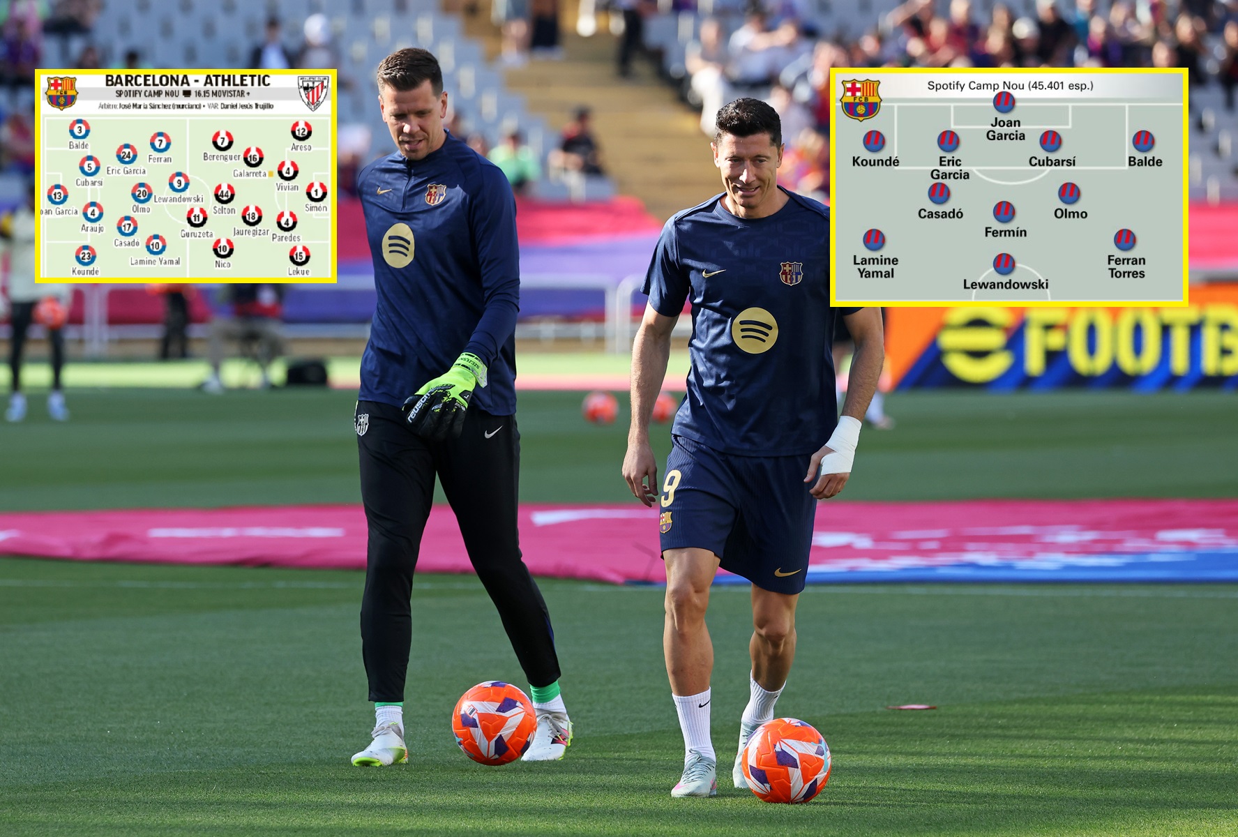 FC Barcelona wraca na Camp Nou. Co z Lewandowskim i Szczęsnym? Media są tego pewne