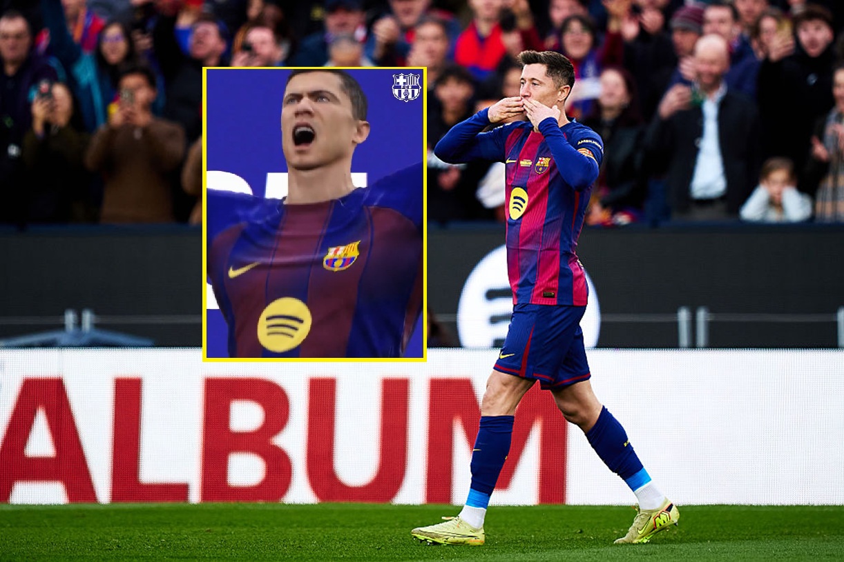 Wpis niesie się po sieci. Tak Barcelona zareagowała na gola Lewandowskiego