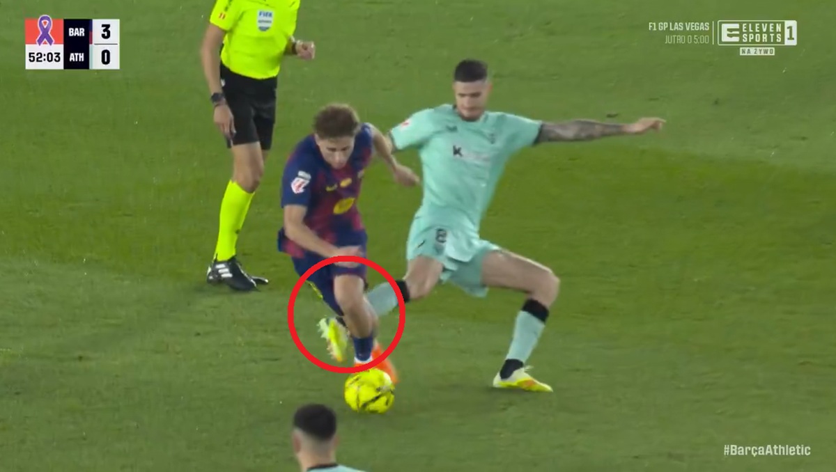Co on sobie myślał?! Przerażający faul w meczu Barcelony. Aż ciężko patrzeć