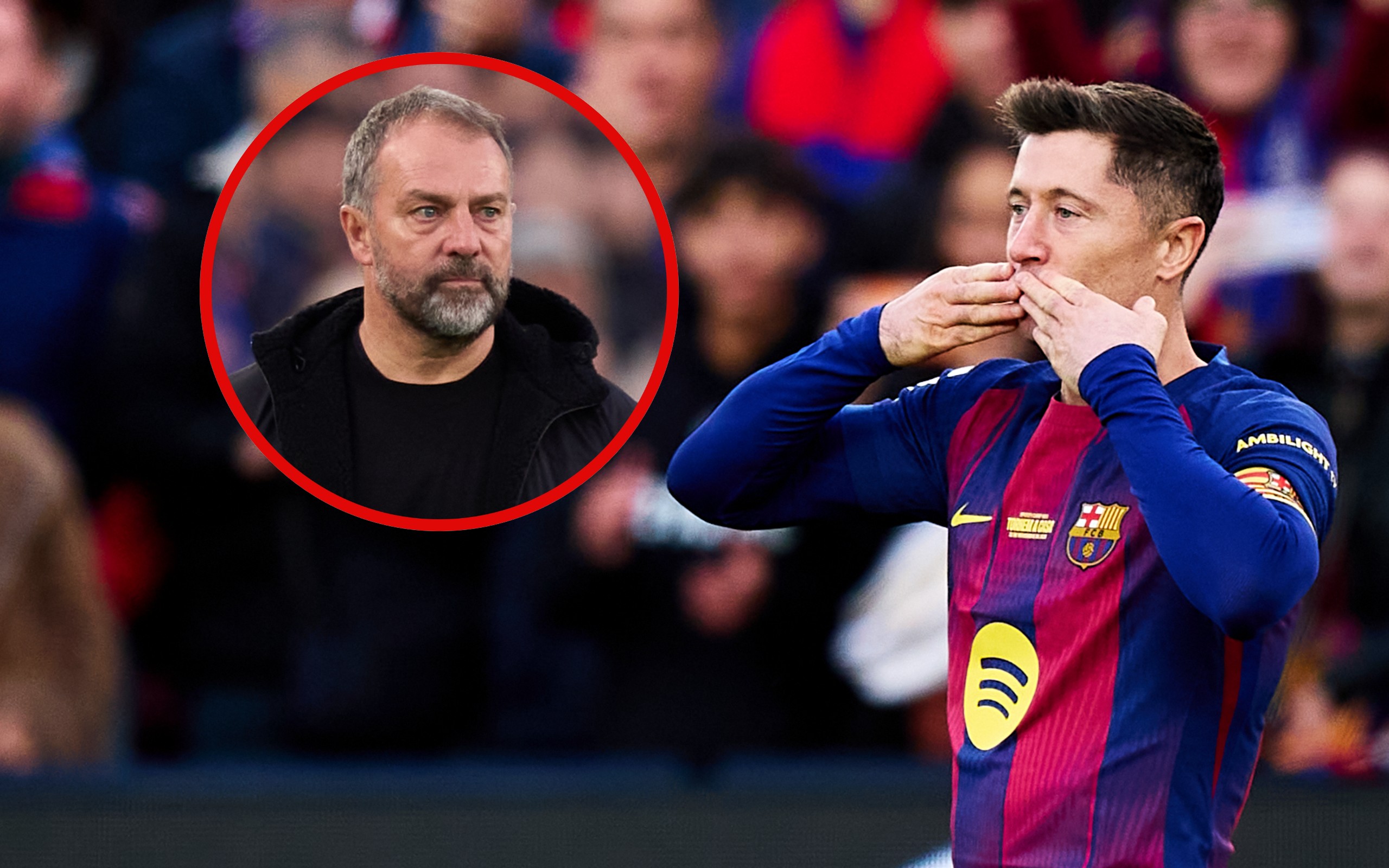 Zapytali Flicka o Lewandowskiego. Co za odpowiedź