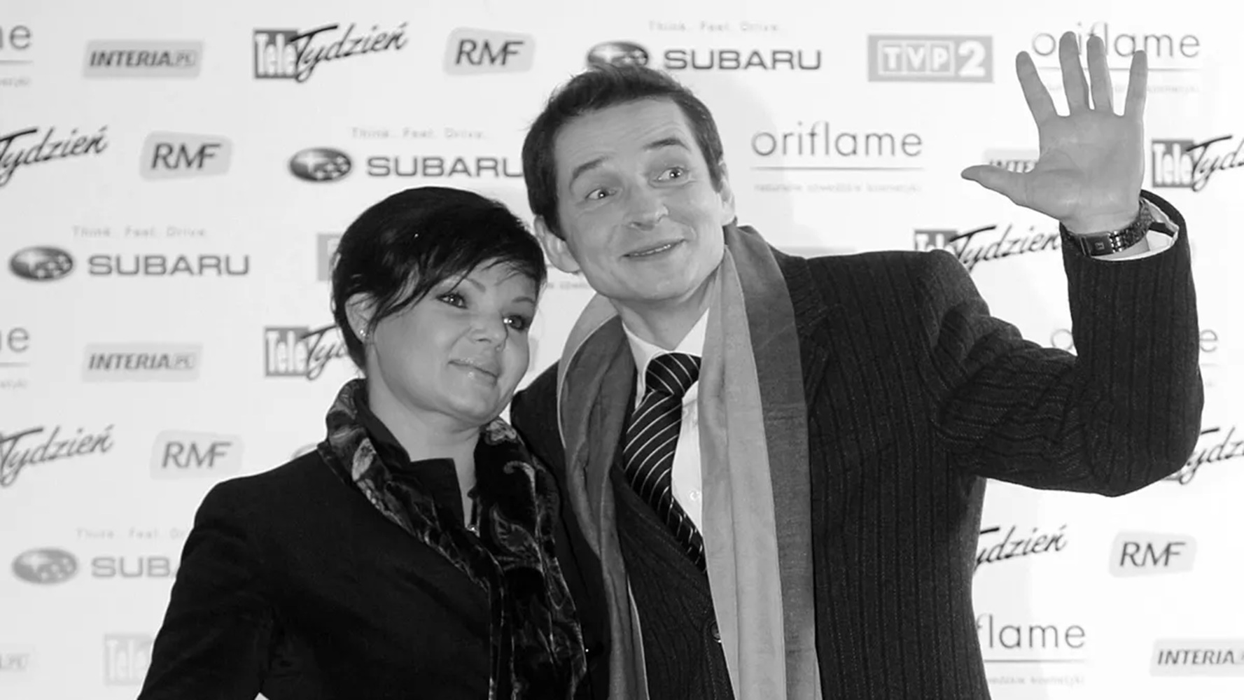 Wzruszające słowa. Oto co Babiarz powiedział podczas pogrzebu żony