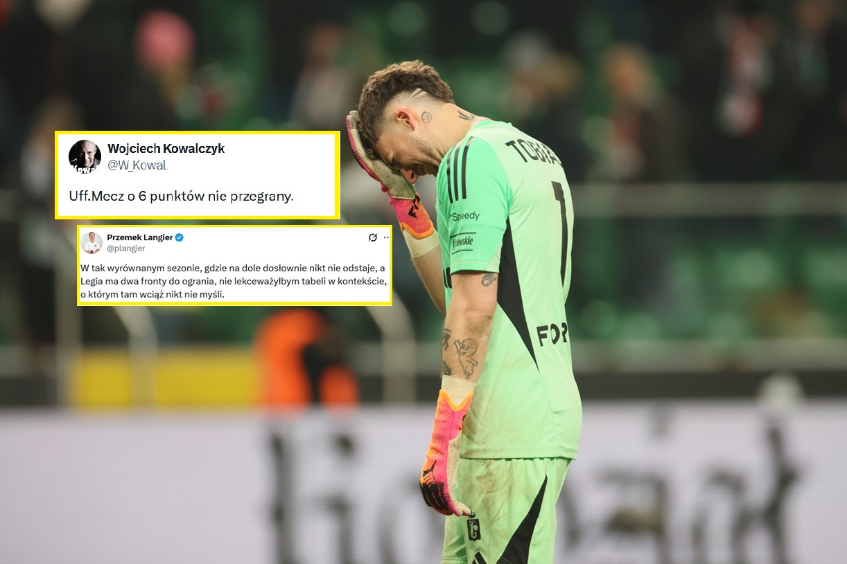 Eksperci bezlitośni dla Legii. "Mecz o 6 punktów nie przegrany"