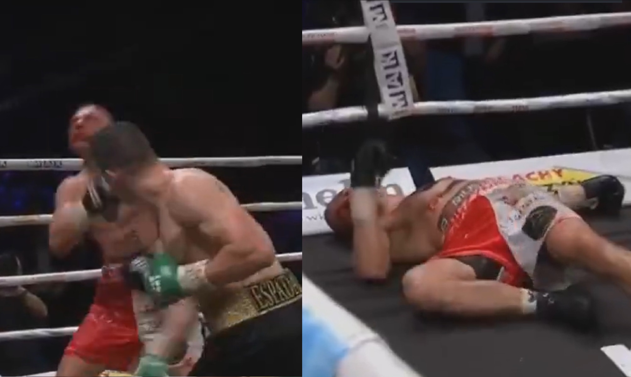 Potworny nokaut. Polak stracił przytomność