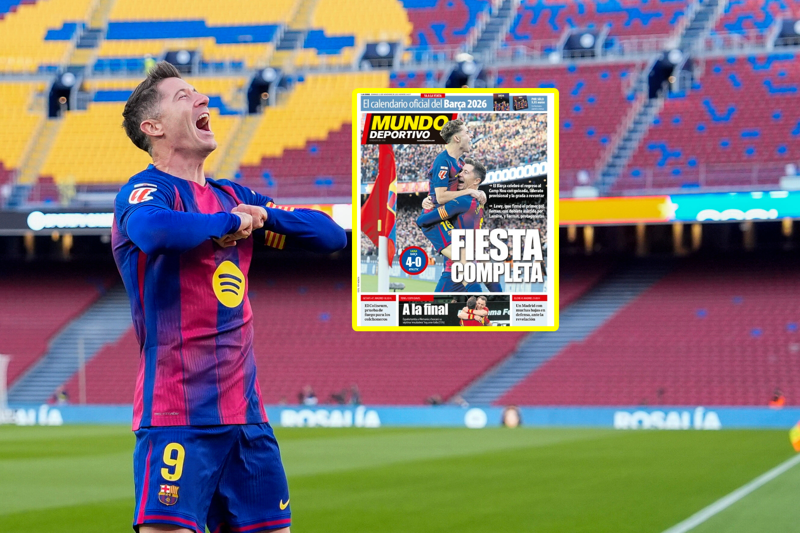 W Hiszpanii od rana piszą o Lewandowskim. Zobacz okładki