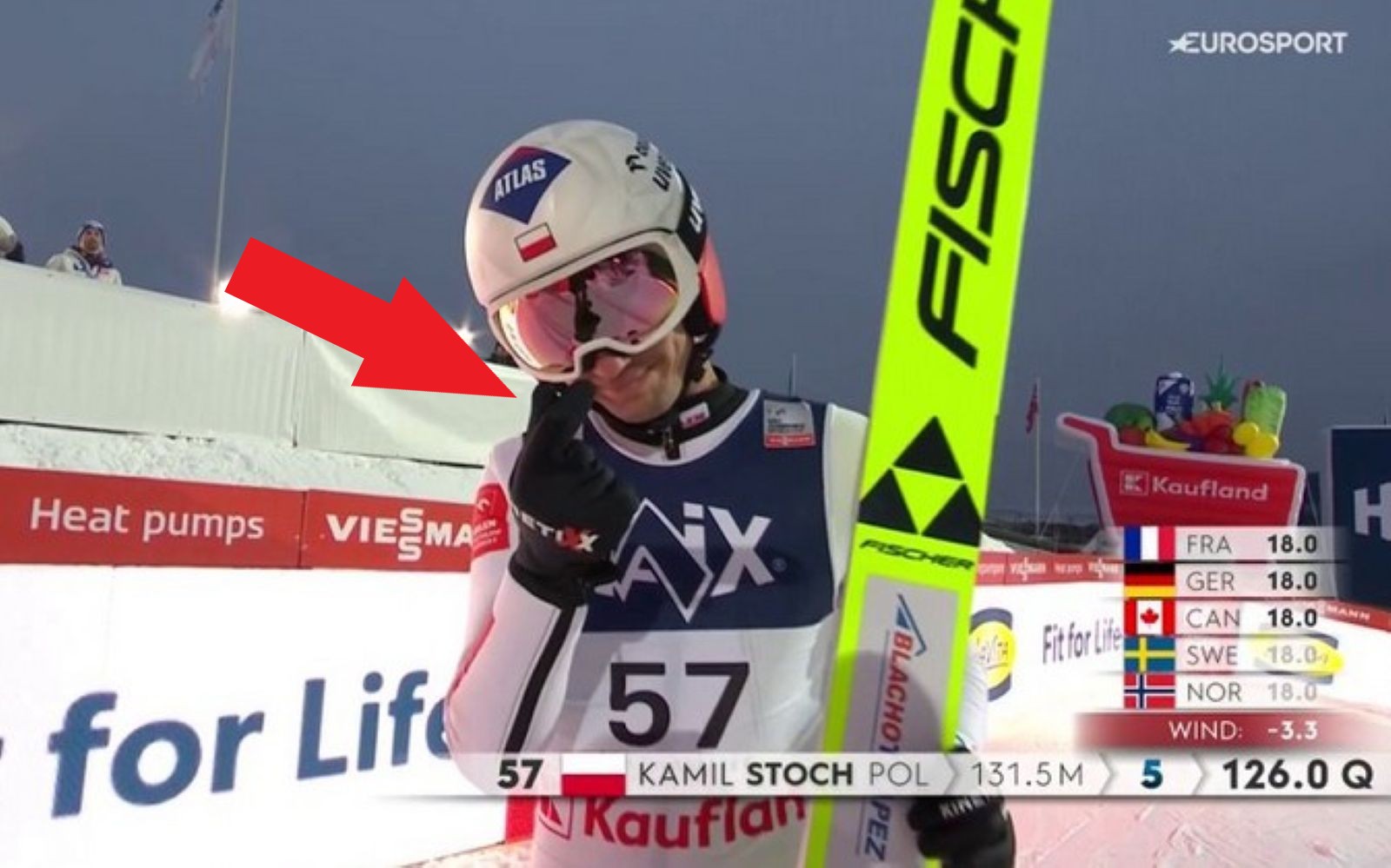 Stoch znów wykonał ten gest. Wiadomo o co chodzi