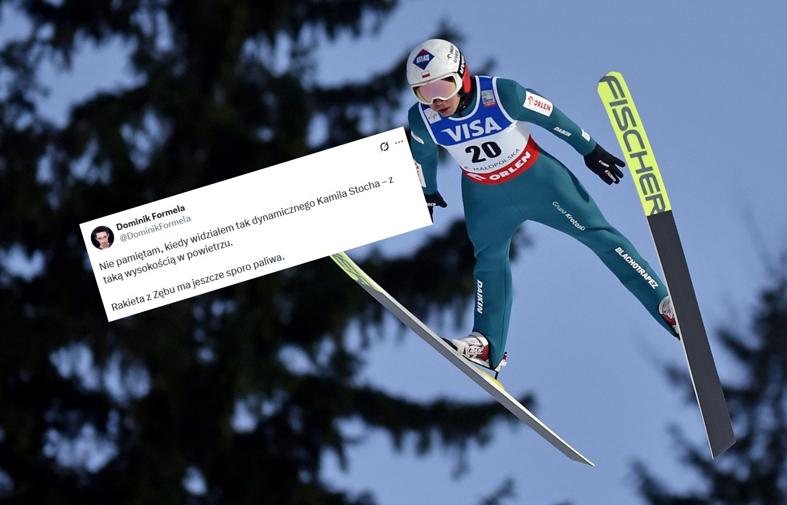 "Rakieta z Zębu ma jeszcze sporo paliwa". Eksperci z uznaniem o Stochu