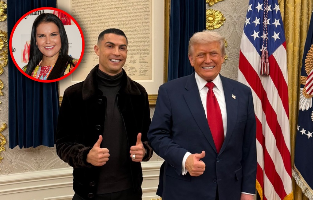 Burza po spotkaniu Ronaldo z Trumpem. Wtedy do akcji wkroczyła jego siostra