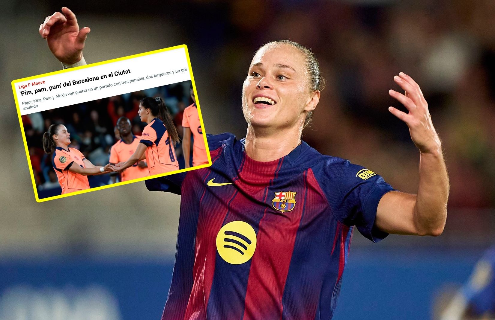 Pajor oczarowała Hiszpanów! "Wspaniały gol"