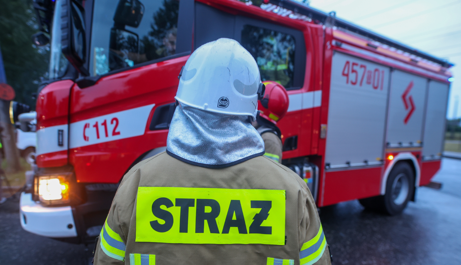 Pożar na Stadionie Olimpijskim we Wrocławiu