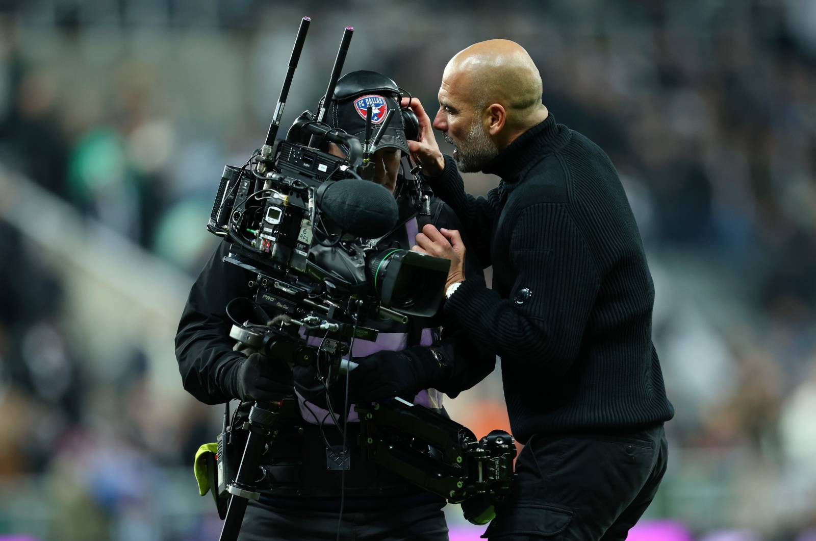 Złość Guardioli na operatora kamery. Hiszpan zabrał głos