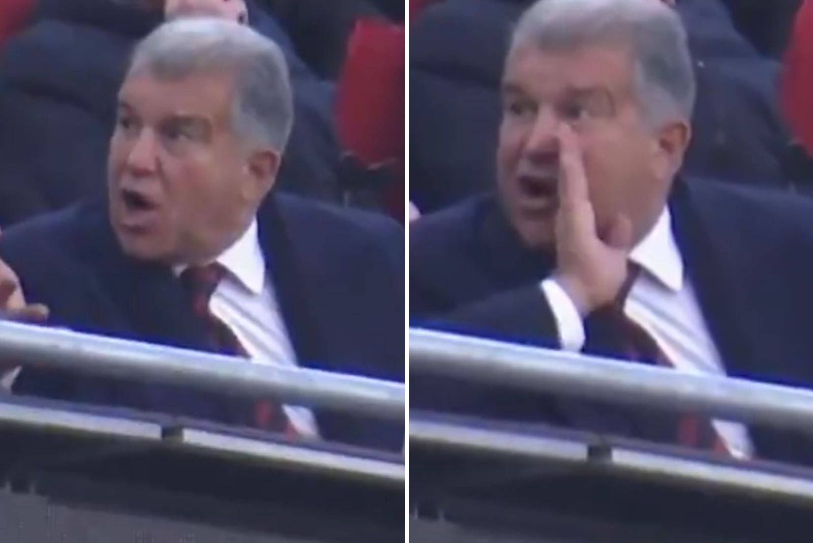 Kabaret. Pokazali reakcję Laporty na historycznego gola Lewandowskiego