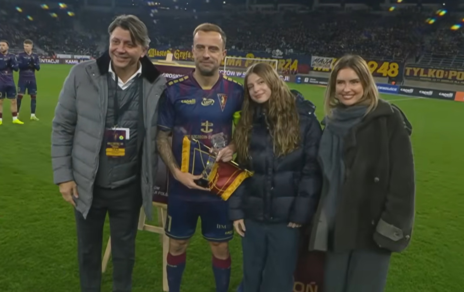 Grosicki uhonorowany w Szczecinie. Wyjątkowa nagroda