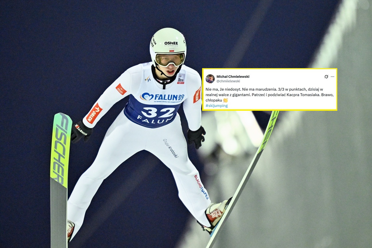 "Brawo, chłopaku". Eksperci zachwyceni polskim skoczkiem