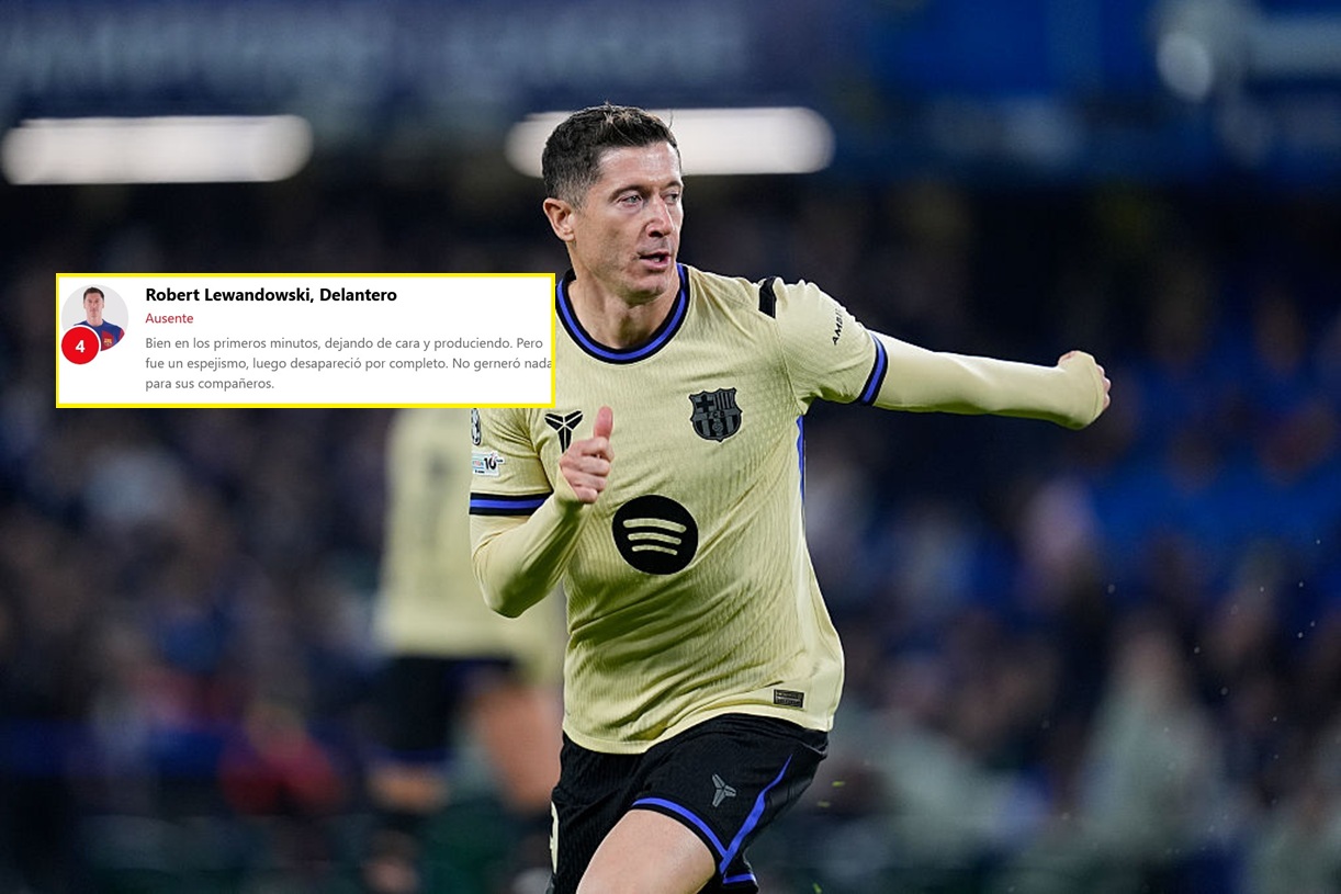 Hiszpanie się nie hamowali. "Lewandowski całkowicie zniknął"