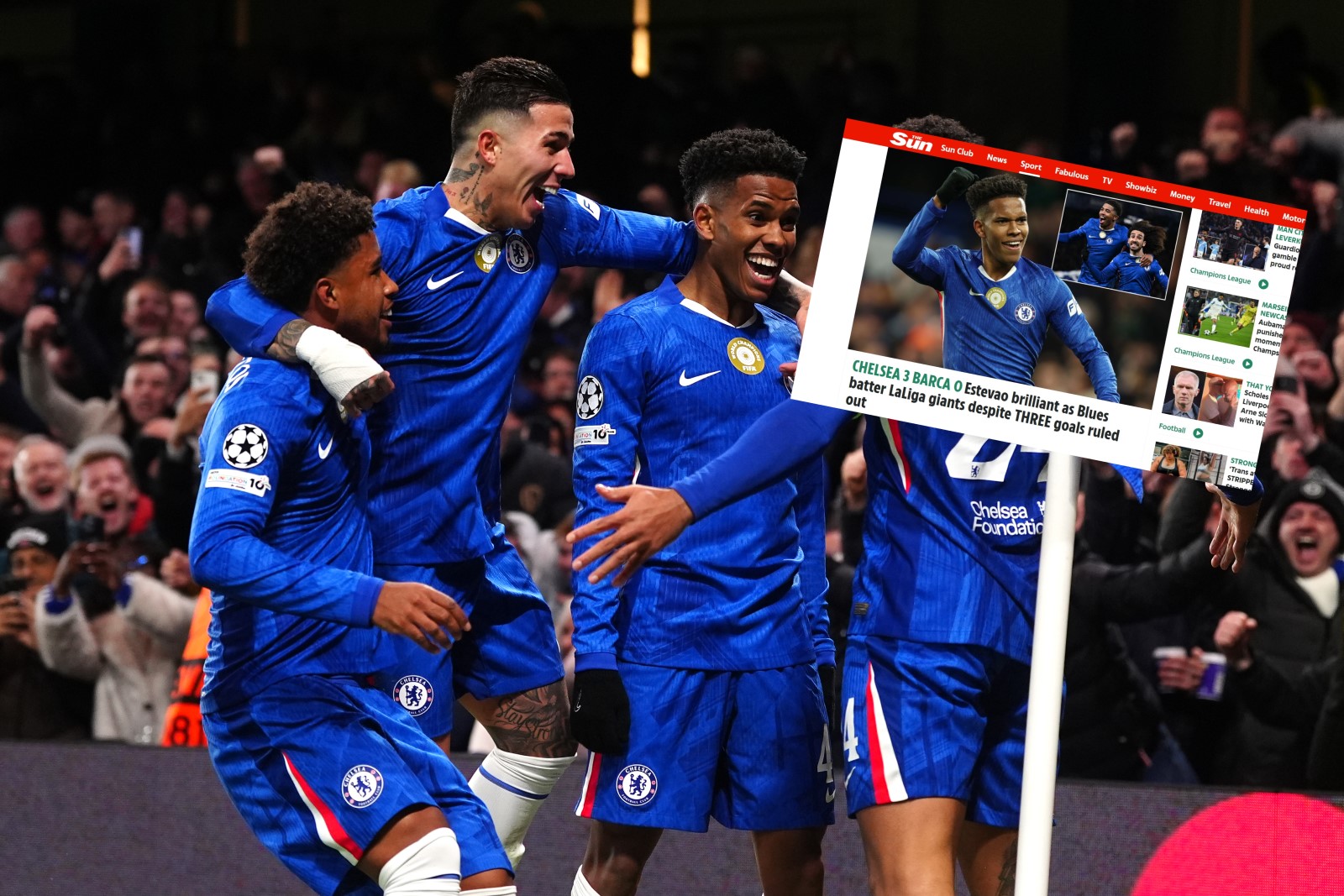 Anglia w euforii po rozbiciu Barcelony. Wszyscy zachwycają się jednym piłkarzem