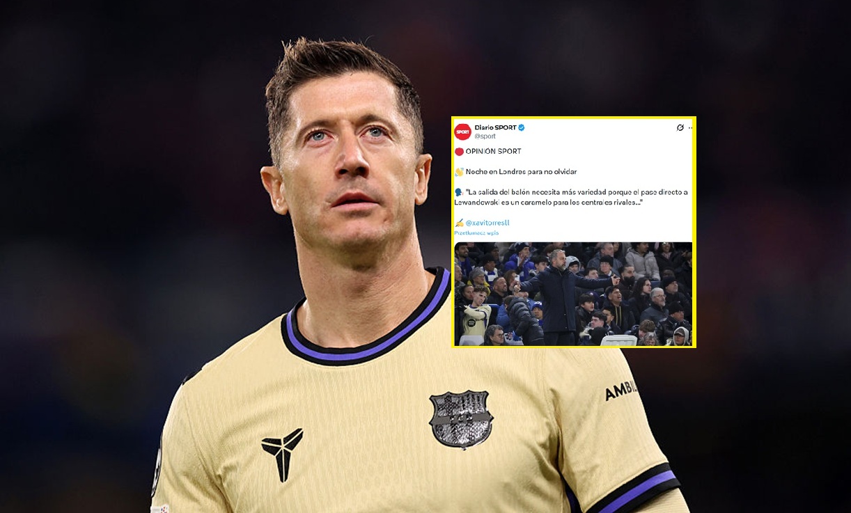 O Lewandowskim wspomniał jednym zdaniem. Wystarczy, by zabolało Polaka