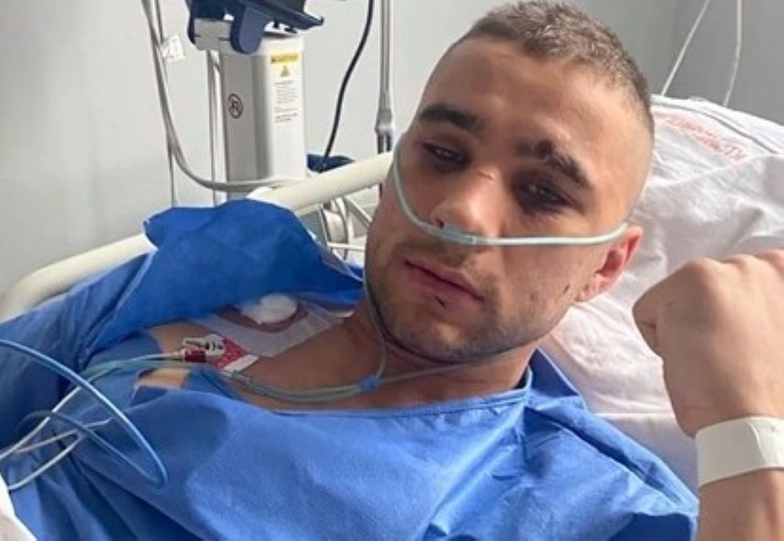 "Bez was walka nie ma znaczenia". Poruszający wpis pięściarza ze szpitala