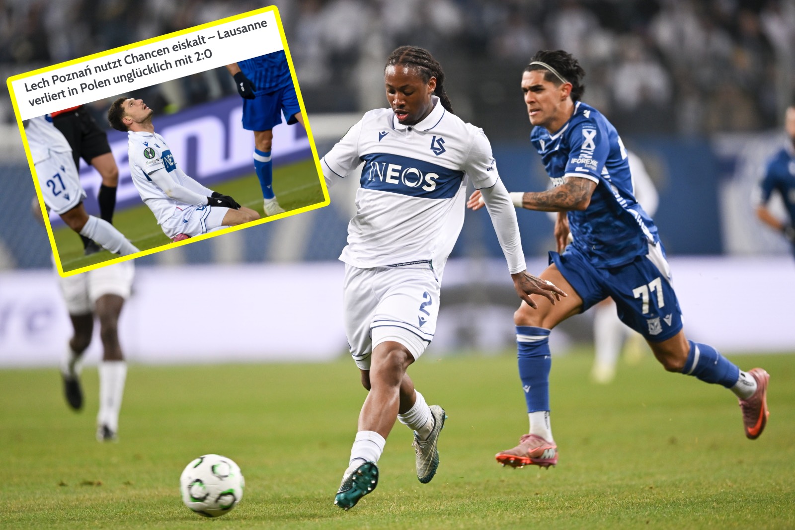 W Szwajcarii nie mają wątpliwości. Tak piszą o meczu z Lechem "pechowa porażka"